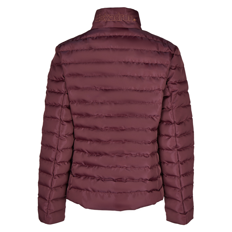 Eskadron Ladies Quilted Jacket Fanatics AW23 - Cassis-1